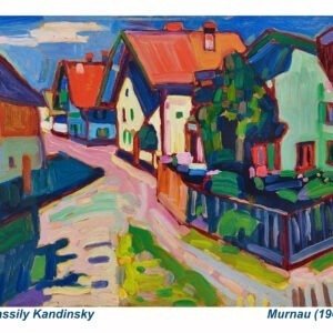 Quebra-cabeça Kandinsky 48 peças "Murnau"