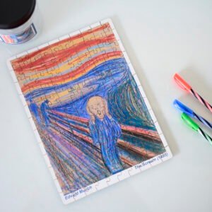 Quebra-cabeça "O grito" com 48 peças, de Edvard Munch