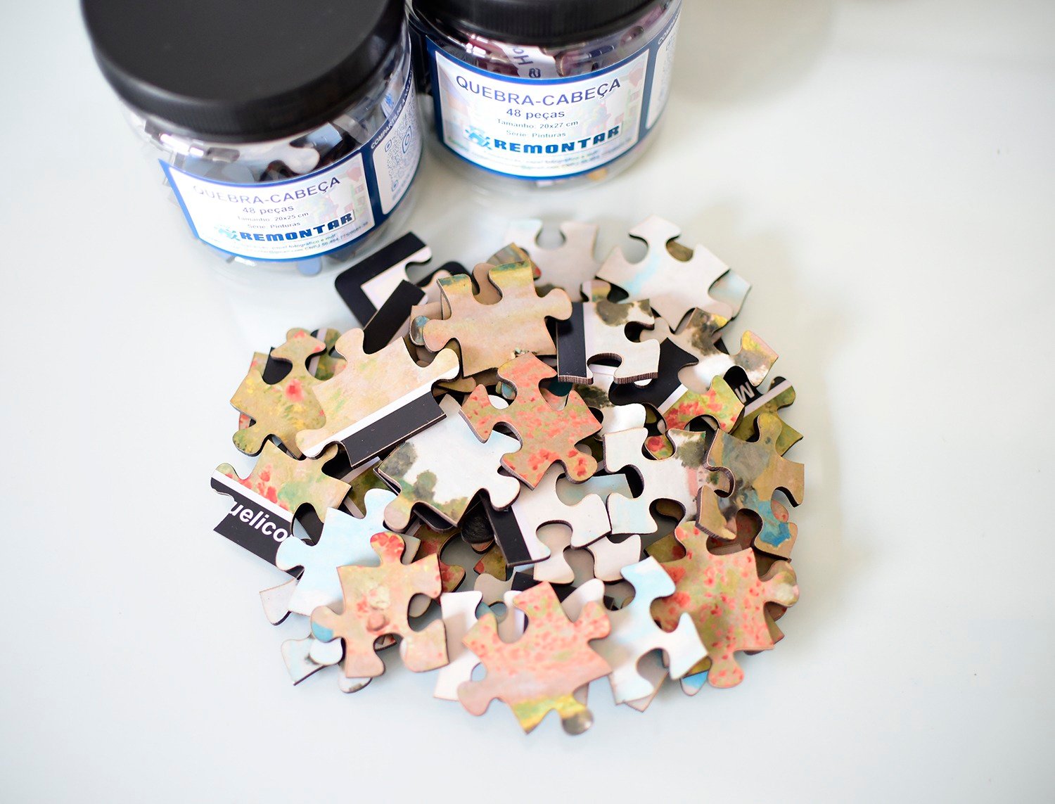 Quebra-cabeça Monet "Coquelicots" 48 peças - Imagem 6