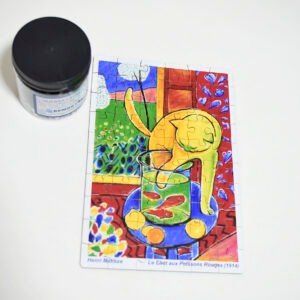 Quebra-cabeça Gatinho com peixes 60 peças Henri Matisse