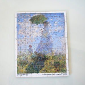 Quebra-cabeça Monet 120 peças Mulher com sombrinha, de 1875