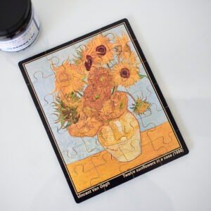 Quebra-cabeça Van Gogh Girassóis 24 peças