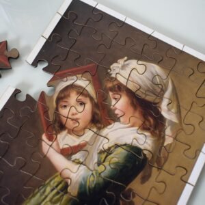 Quebra-cabeça Elisabeth Le Brun 48 peças "Julie Le Brun looking in a mirror"