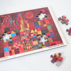Quebra-cabeças 48 peças O castelo e o Sol, de Paul Klee