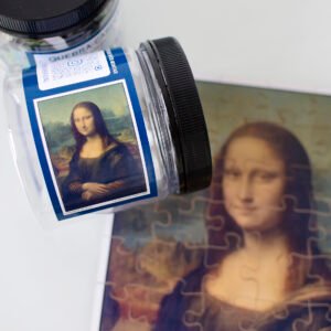 Quebra-cabeça Monalisa 60 peças 20x30cm