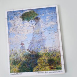 Quebra-cabeça 48 peças "Mulher com sombrinha" de Monet