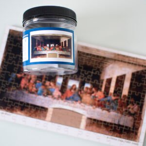 Quebra-cabeça A última ceia 150 peças Leonardo da Vinci