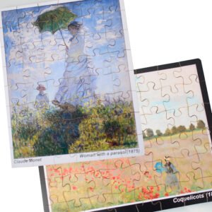 Combo Monet 04 quebra-cabeças com 48 peças cada